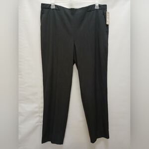 A La Carte Womens Essentials Casual Pants 16 Carcoal Gray